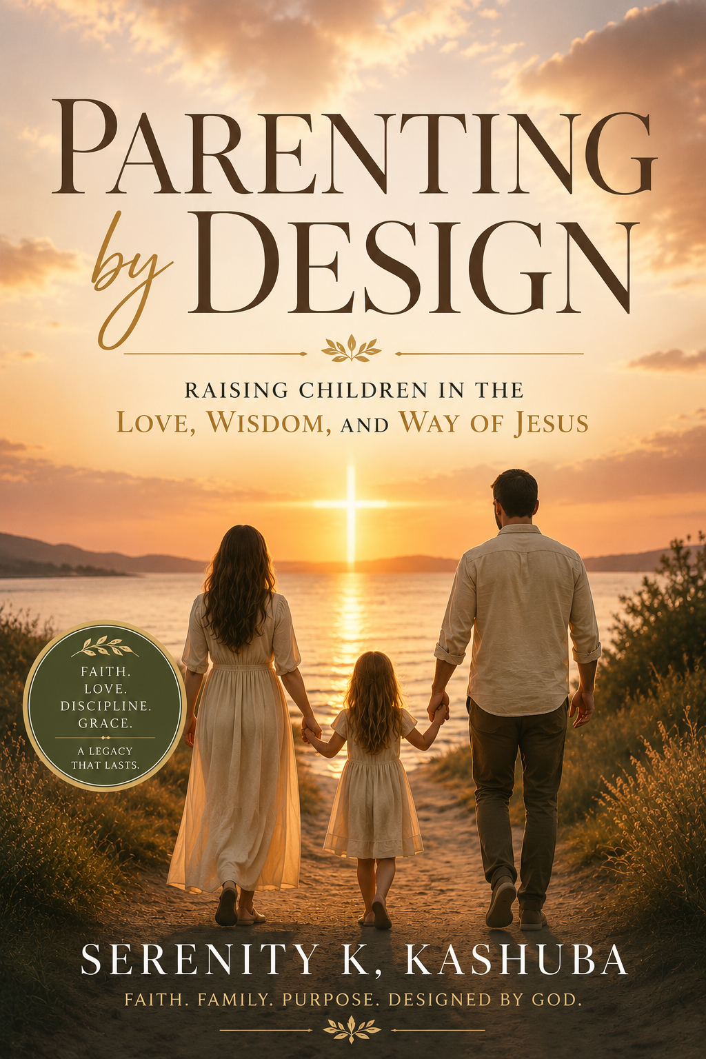 Parenting by Design book cover by Serenity K. Kashuba