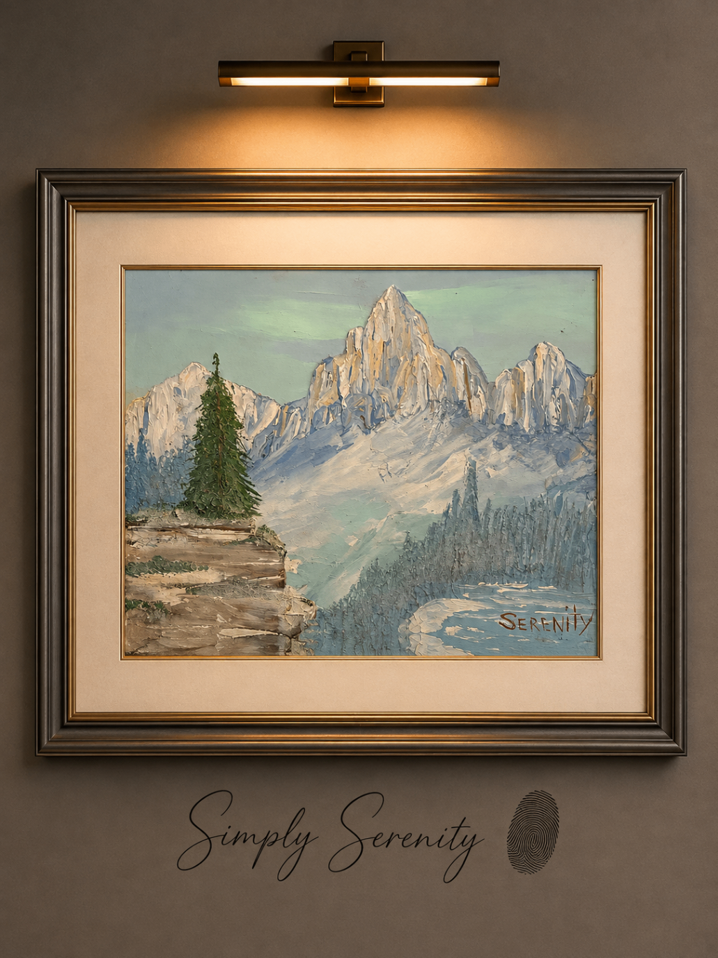 Mountain Pass, original artwork by Serenity K. Kashuba