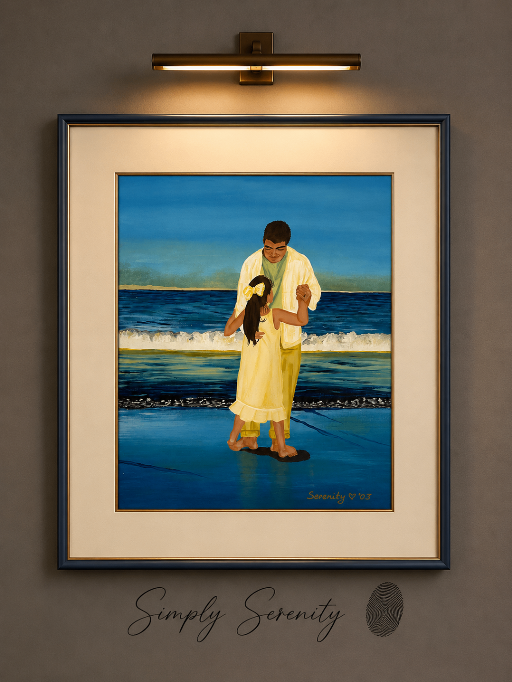 First Dance by the Sea, original artwork by Serenity K. Kashuba